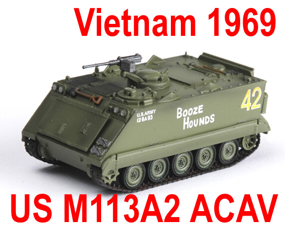 Easy Model 1/72 US M113A2 Tracked Armoured Carrier Vietnam 1969 #35005