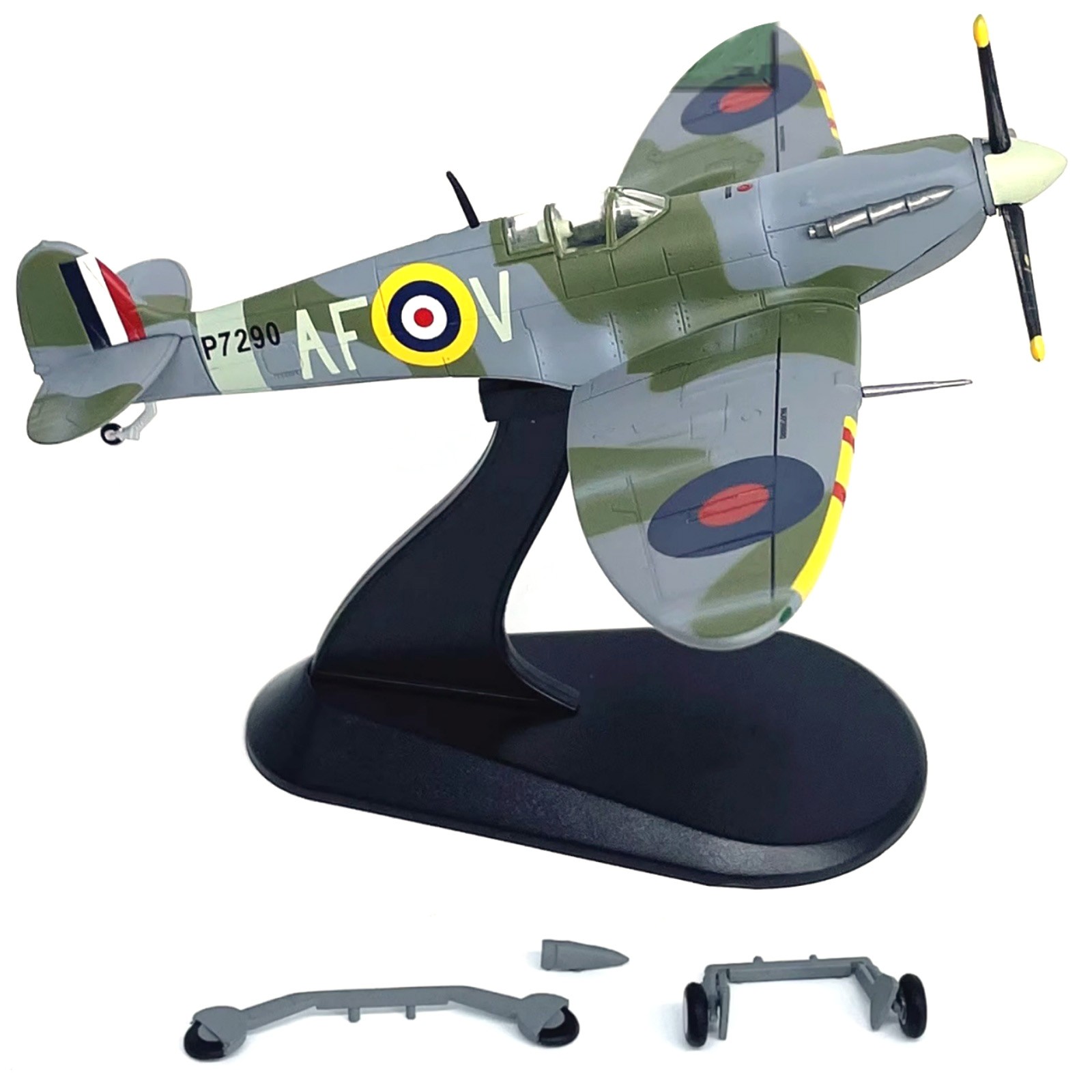 Spitfire Mk Vb Fighter 13cm Diecast Metal Model 1/72 Scale Aviation Collectible