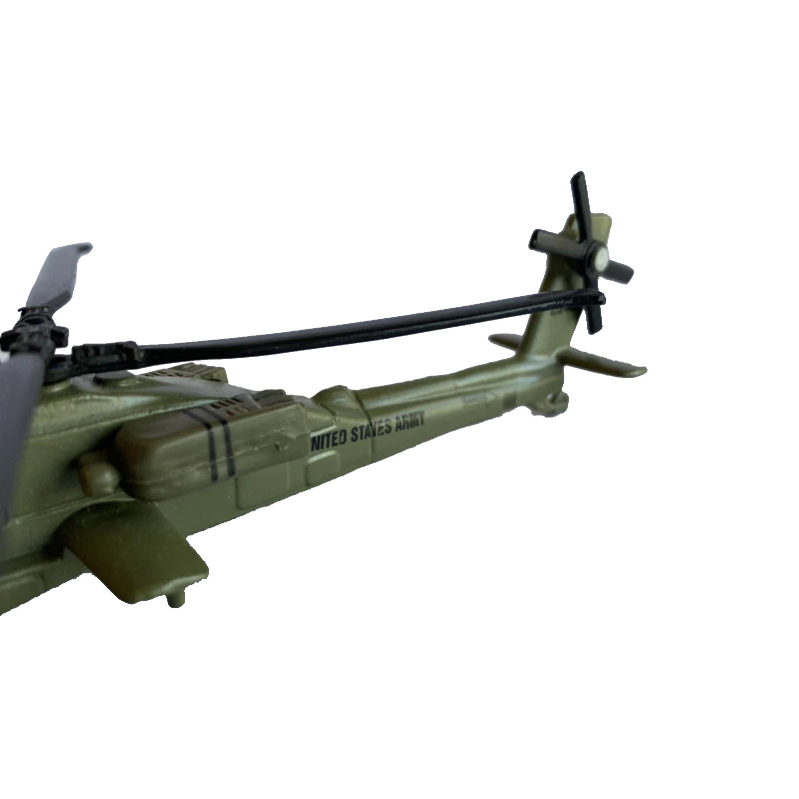 1:130 Scale AH-64 Apache Helicopter Model United States Army Collectible Toy