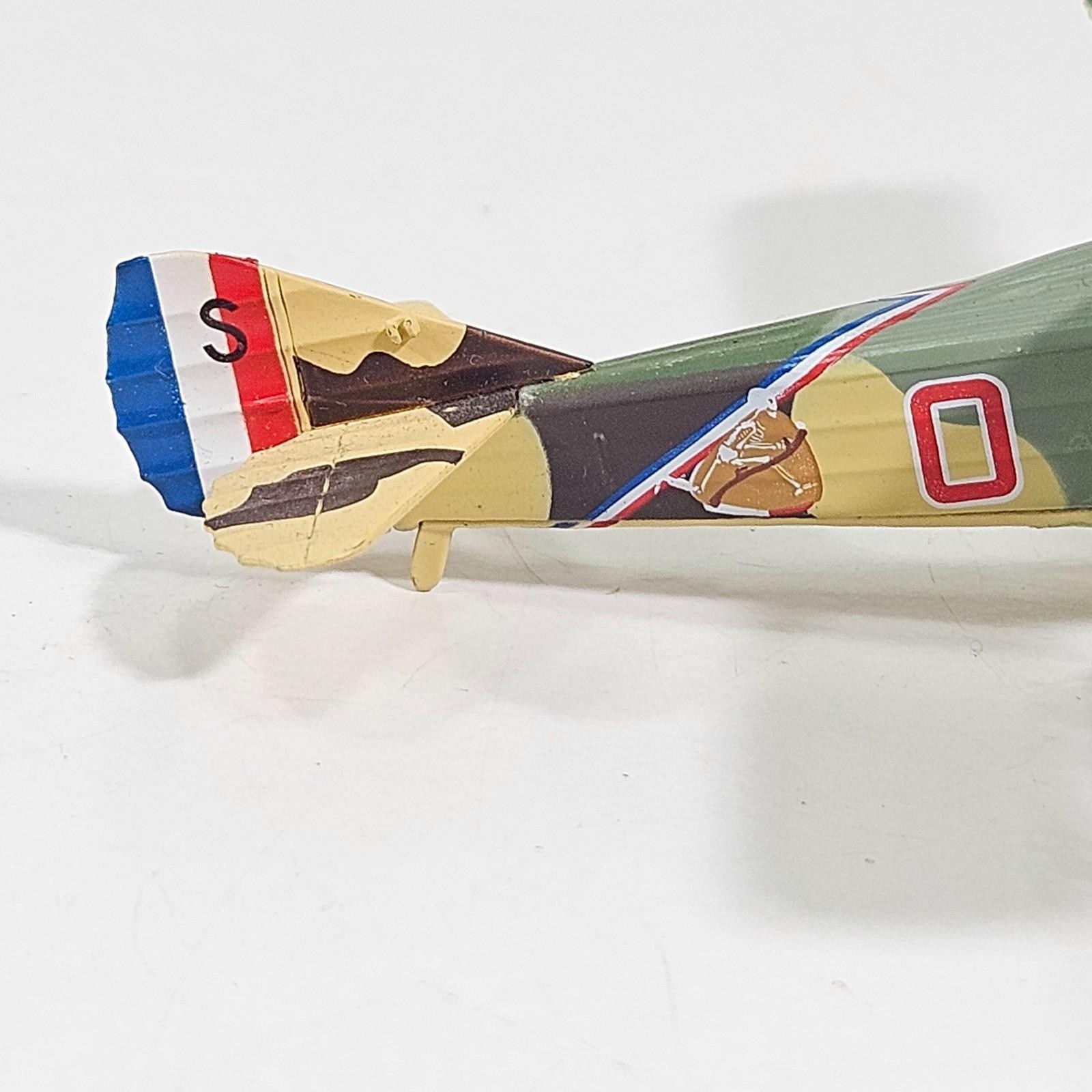 Job Lot of 2 small Scale Diecast WWI SPAD S.XIII US Army Unbox Aircraft Model