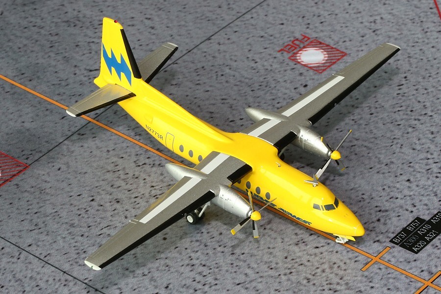 Hughes Airwest Fokker F27 N2773R GeminiJets G2HAW492 Scale 1:200 RARE