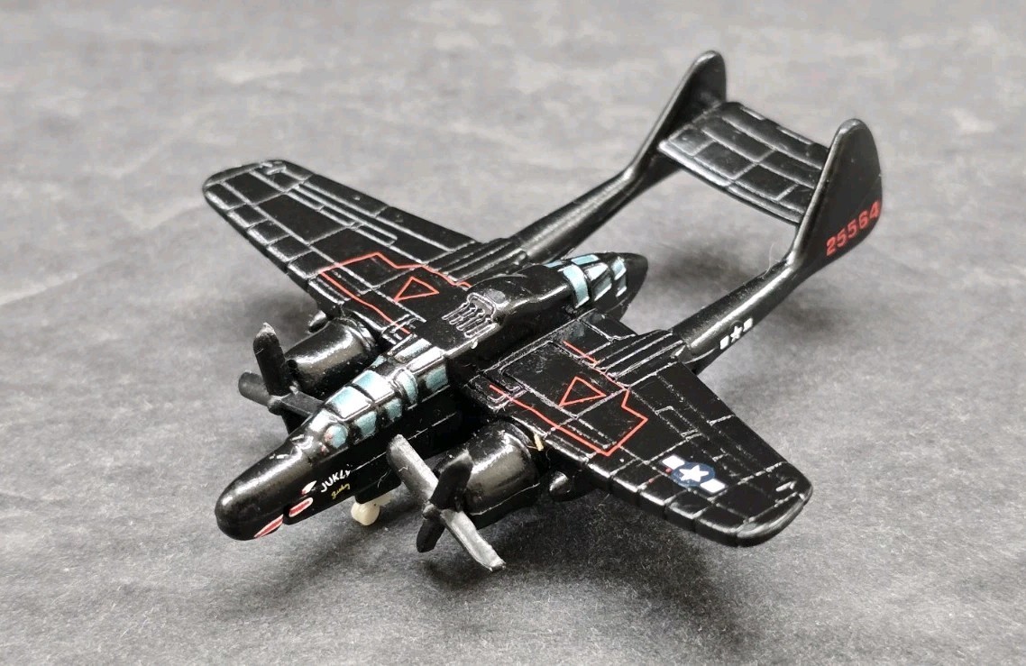 Micro Machines Military P-61 Black Widow Fighter Aircraft Northrop WWII