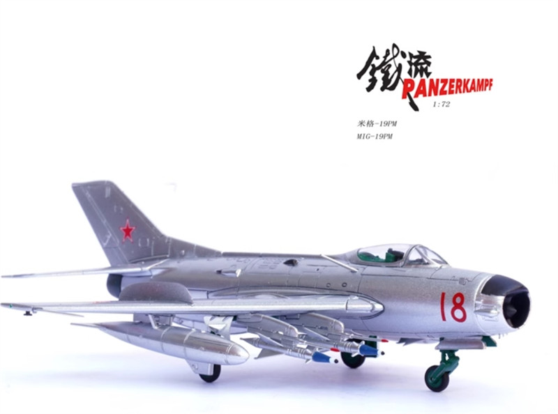 PANZERKAMPF Soviet Mikoyan supersonic MIG-19PM Finished Aircraft Model 1/72