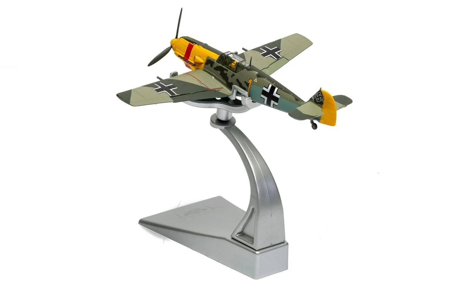 Corgi Messerschmitt Bf 109E-4/B Jabo – “Yellow 1” 1:72 Die-Cast Airplane AA28009