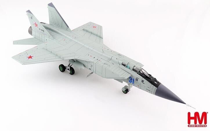 1:72 HM MIG-31K Foxhound D with KH-47M2 missile, 2022 Fighter Diecast Model