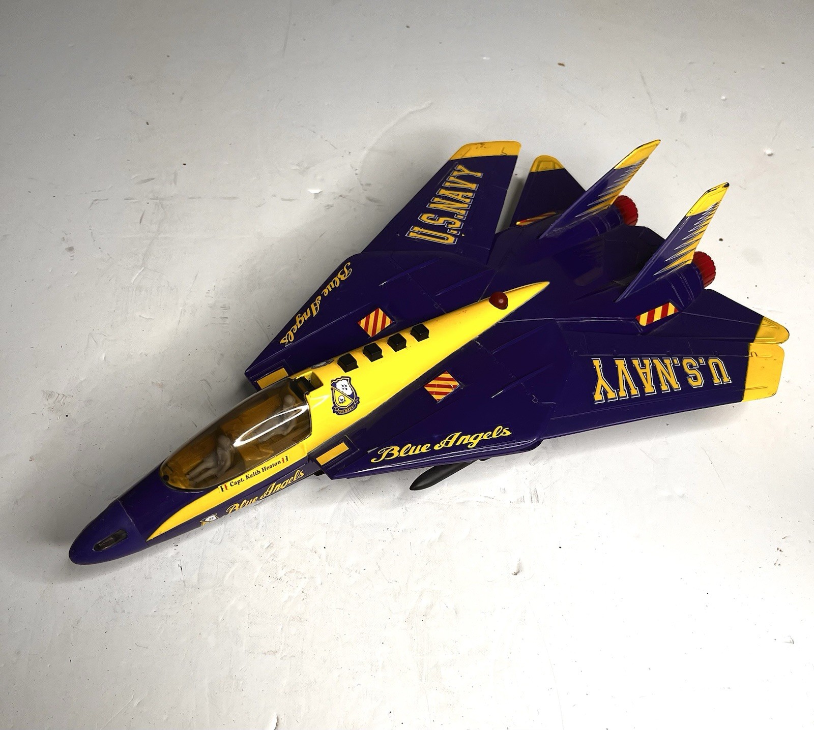 1996 Empire Manufacturing Blue Angels F-14 Tomcat FLASHING LIGHTS AND SOUNDS.