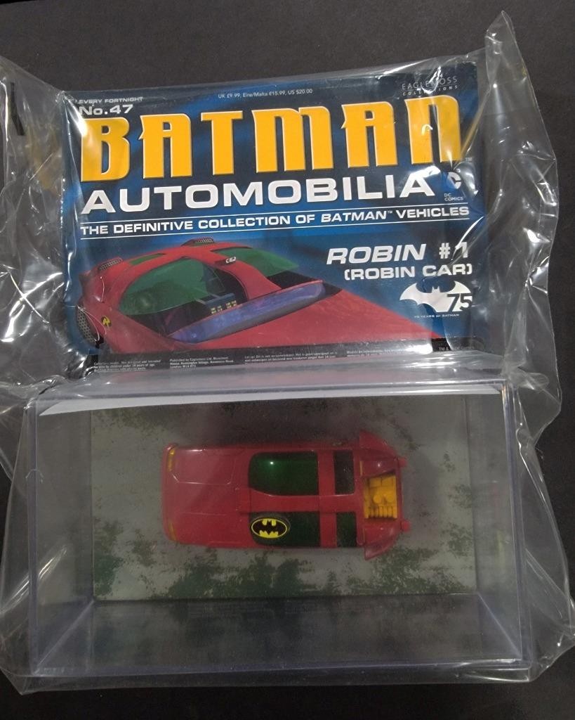 EAGLEMOSS BATMAN BATMOBILIA ROBIN #1 ROBIN CAR
