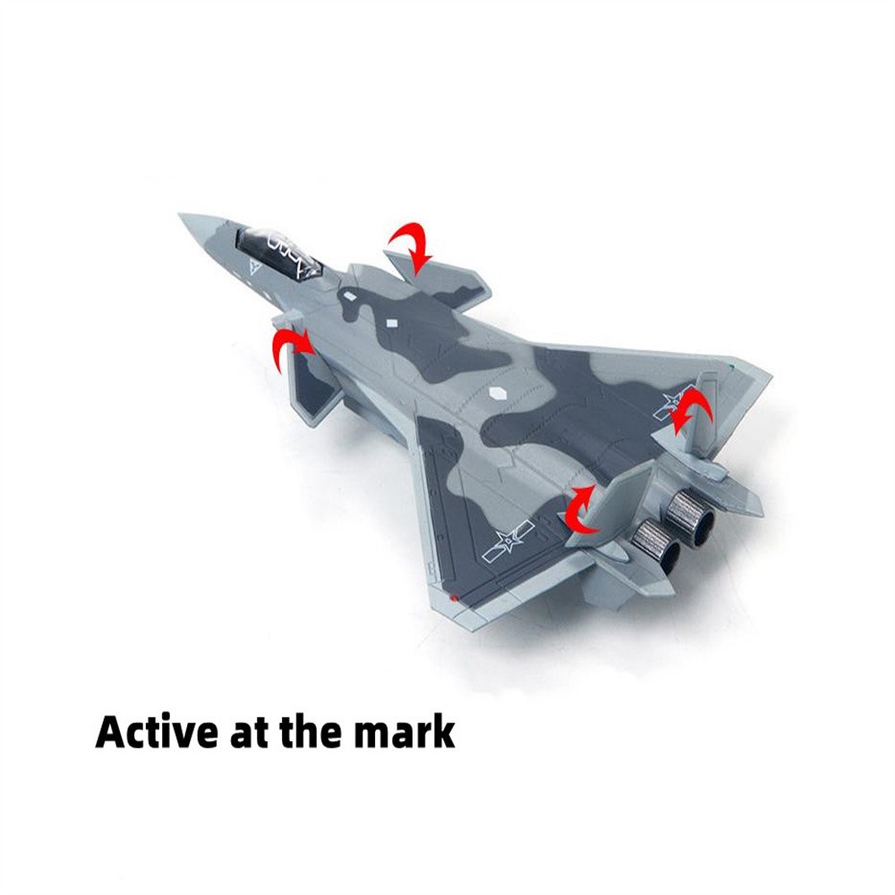 1/144 J-20 Simulation Military Model Plane Aircraft Collection/Decoration