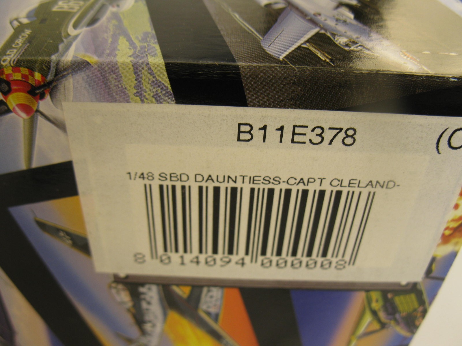 Franklin Mint 1/48 SBD DAUNTLESS CAPTAIN CLELAND B11E378 MIB