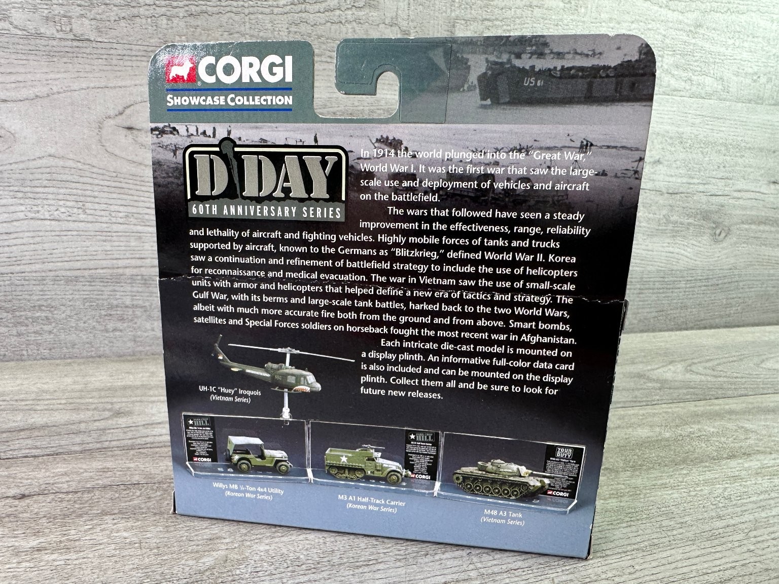 Corgi M3 Half-Track Carrier Omaha Beach D-Day 60th Anniversary Diecast
