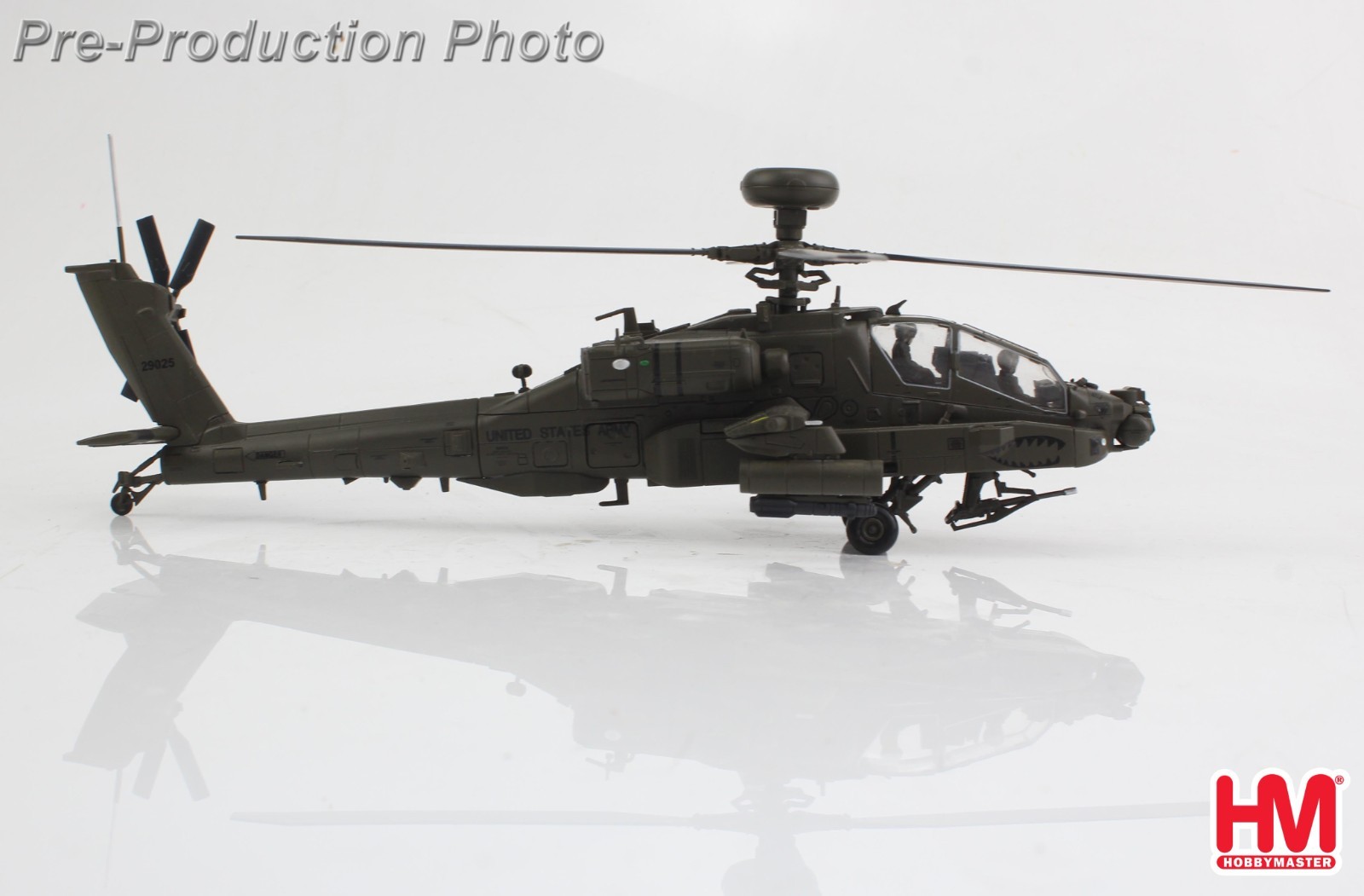 Hobby Master HH1221, AH-64E “Apache Guardian” 12-09025, 16th Combat Aviati, 1:72