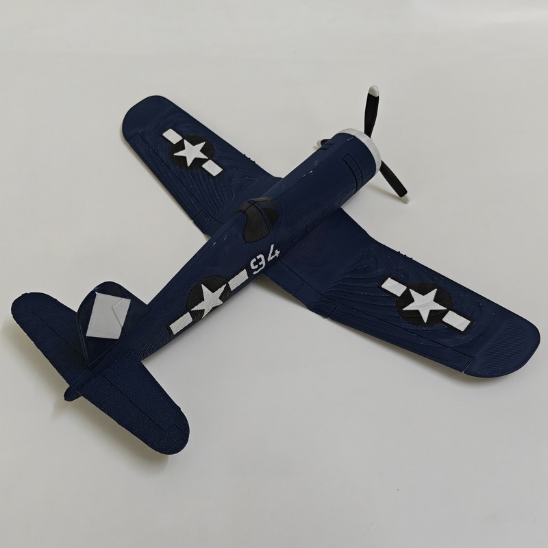 1:48 WW2 US Navy Vought F4U Corsair Fighter Model 3D Printed Military Collection