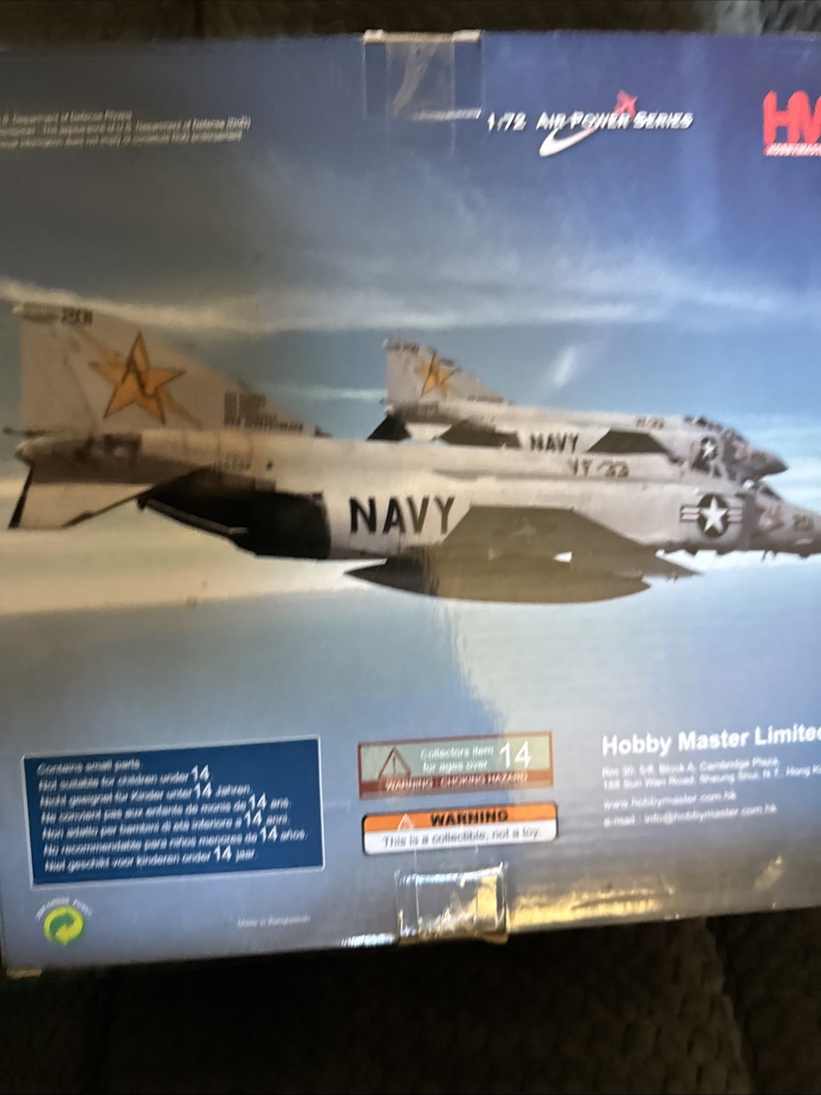 Hobby Master 1:72 USMC McDonnell F-4J Phantom II Fighter-Bomber, HA19078