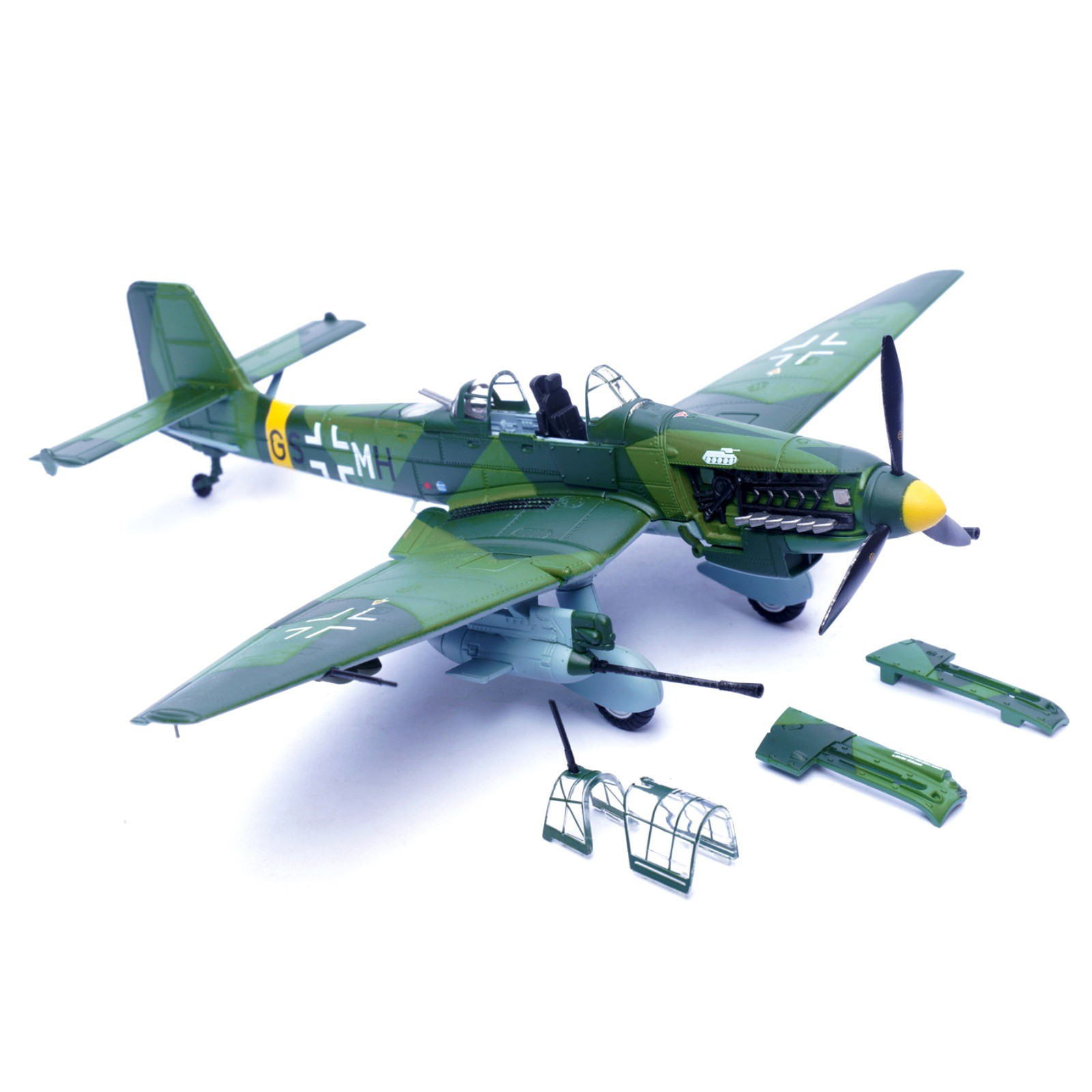 1/72 WWII German Stuka Junkers Ju-87G1 Dive Bomber Model Gifts Choice For Lover