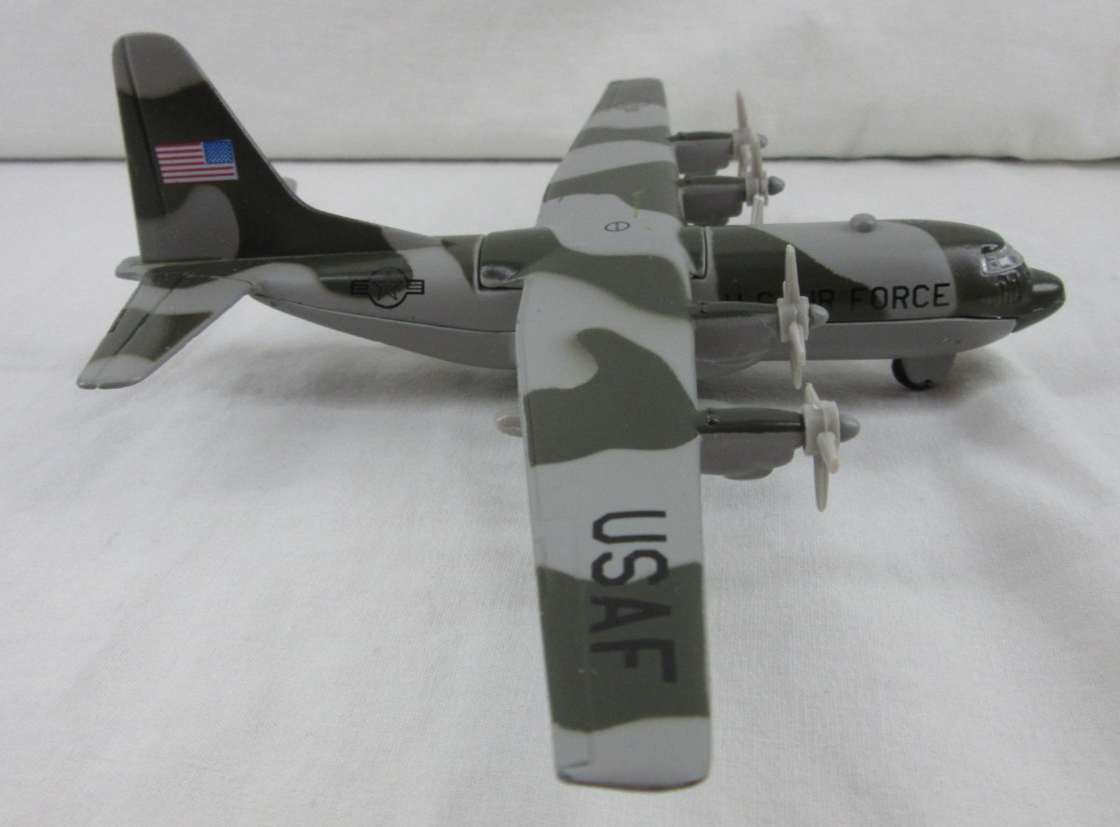 HERCULES * Diecast Airplane No. 63114 * US Air Force USAF 5″ Long