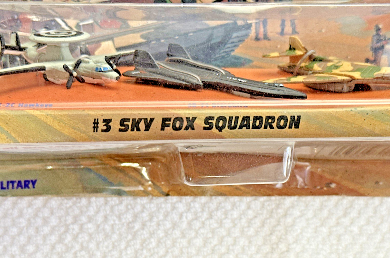 Micro Machines Military Freedom Force #3 Sky Fox Squadron 1995 Galoob – Sealed