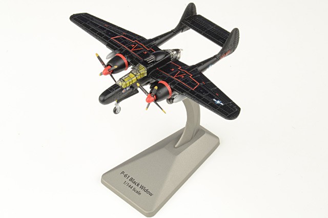A00138 Air Force 1 P-61B Black Widow 1/144 Model Lady in the Dark USAAF 548th
