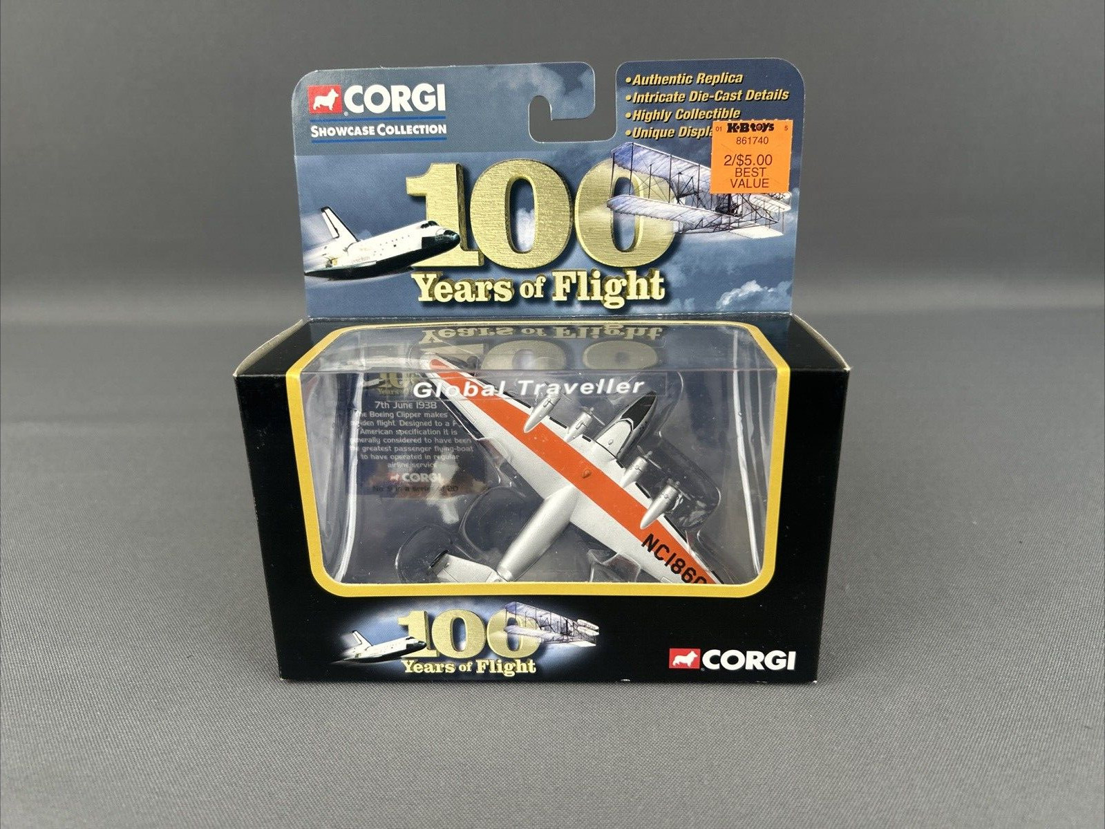 Corgi Pan Am Boeing Clipper Passenger Airliner Aircraft Diecast #CS90138 NIB