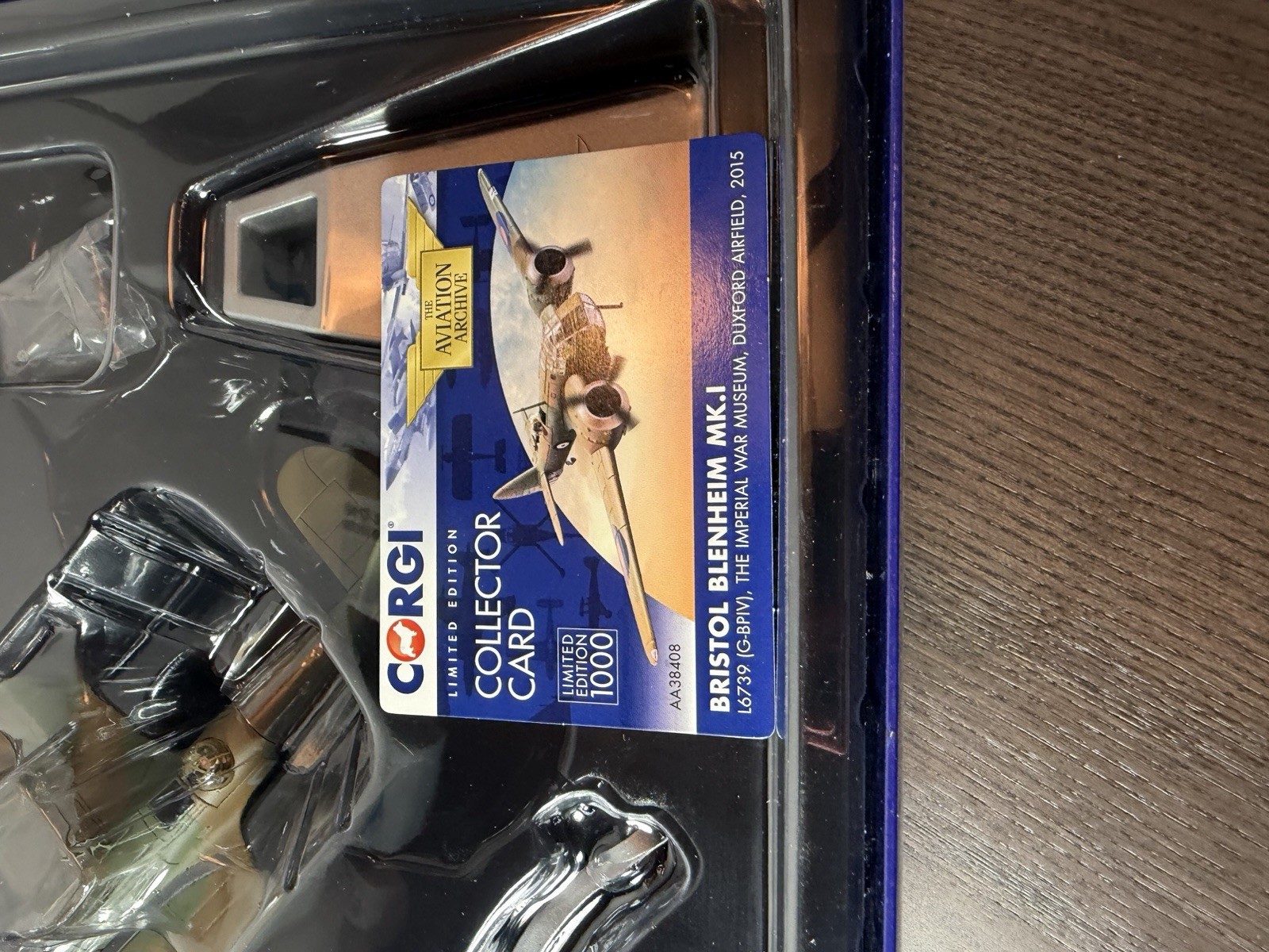 BRISTOL BLENHEIM – CORGI AVIATION AA38408 – IMPERIAL WAR MUSEUM DUXFORD – 1:72