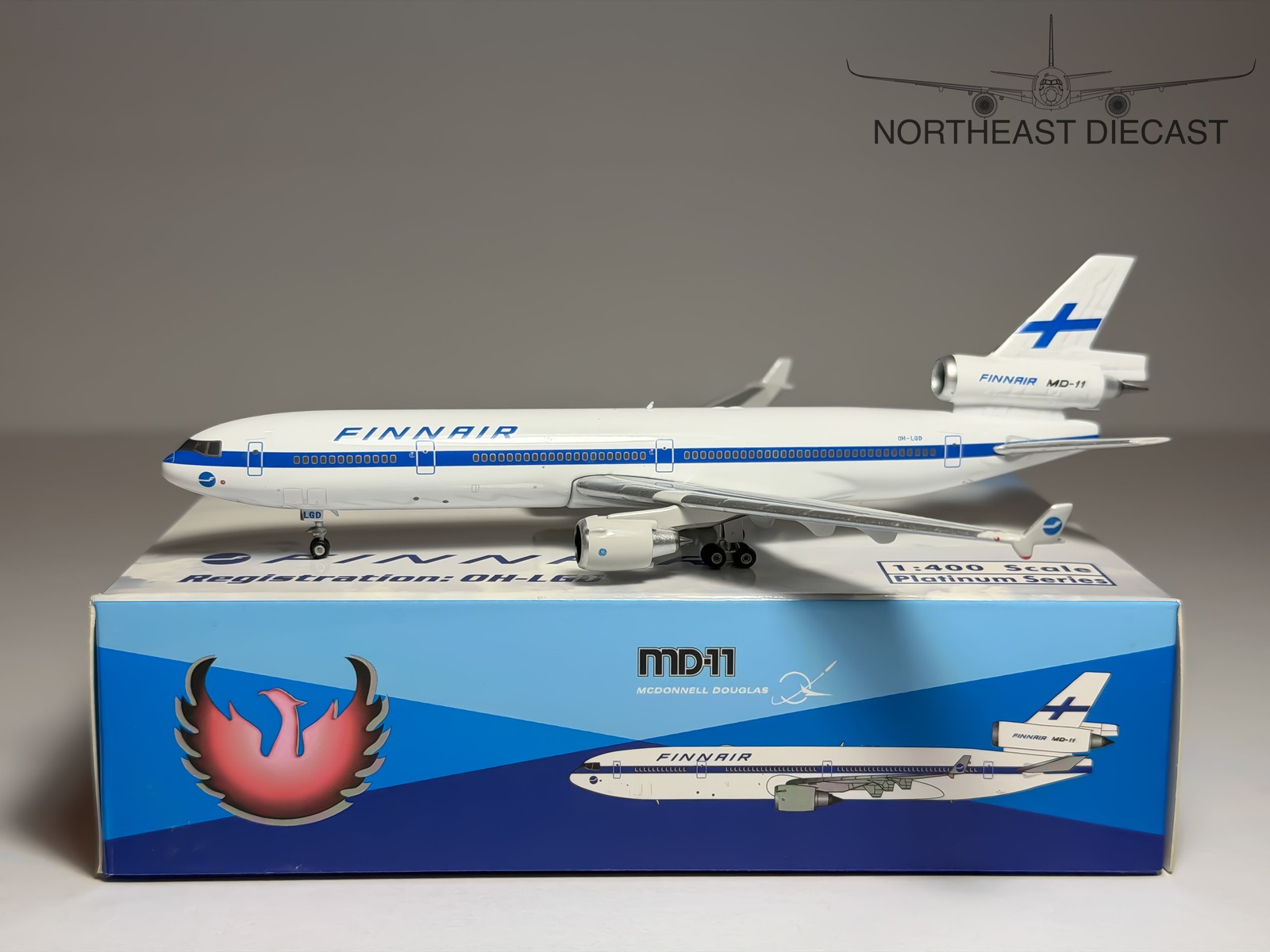 Finnair McDonnell Douglas MD-11 1:400 Phoenix OH-LGD (PH411861)