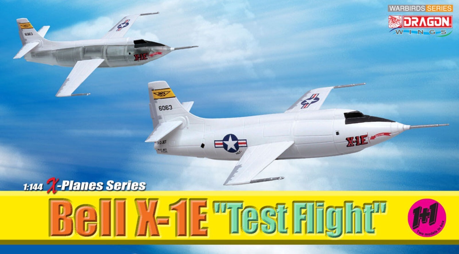 1/144 Bell X-1E “Last Flight” (2 Models) Dragon Wings #51029 Factory Sealed MISB