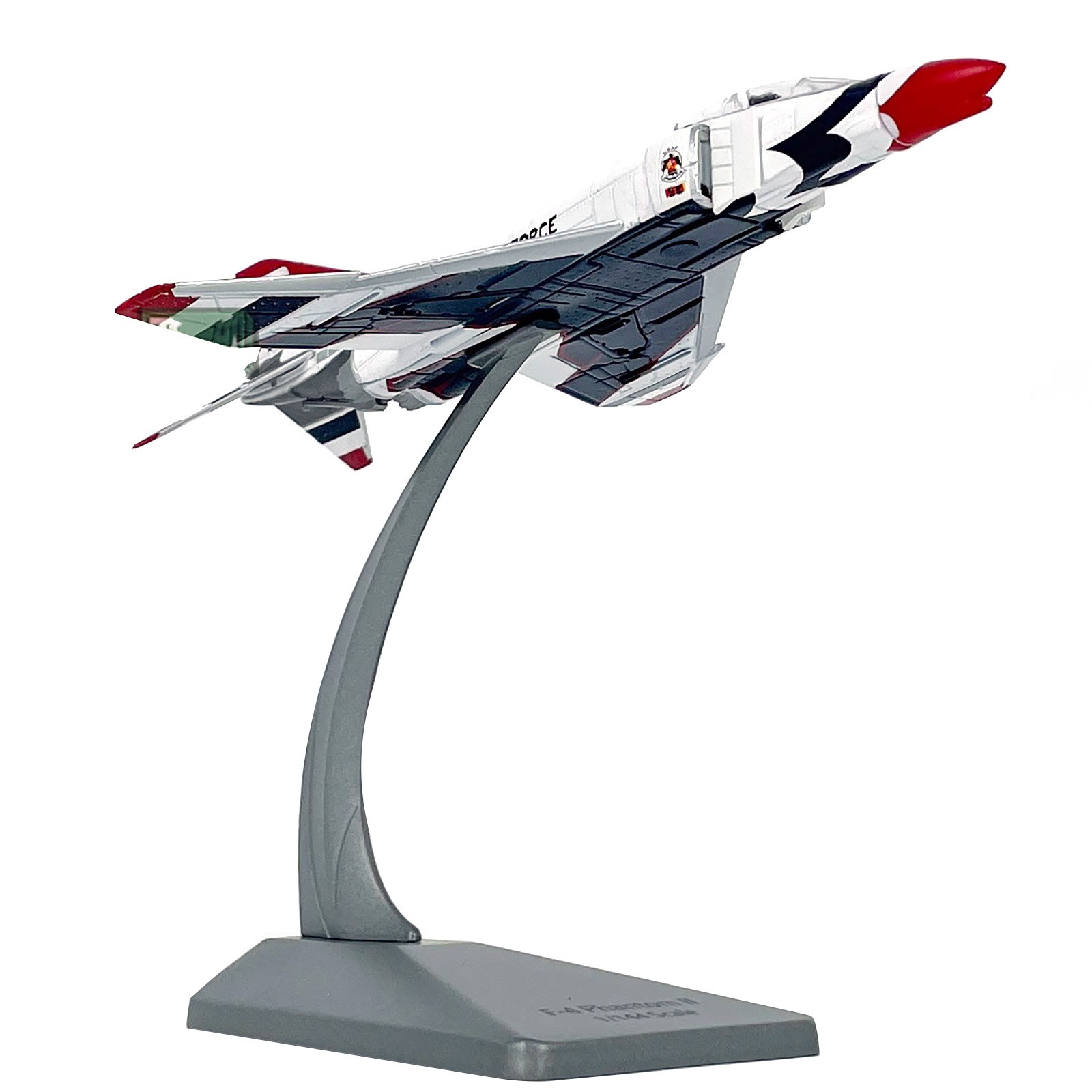 1/144 Scale 14cm Diecast Alloy USAF F-4 Phantom II Fighter Aircraft Model
