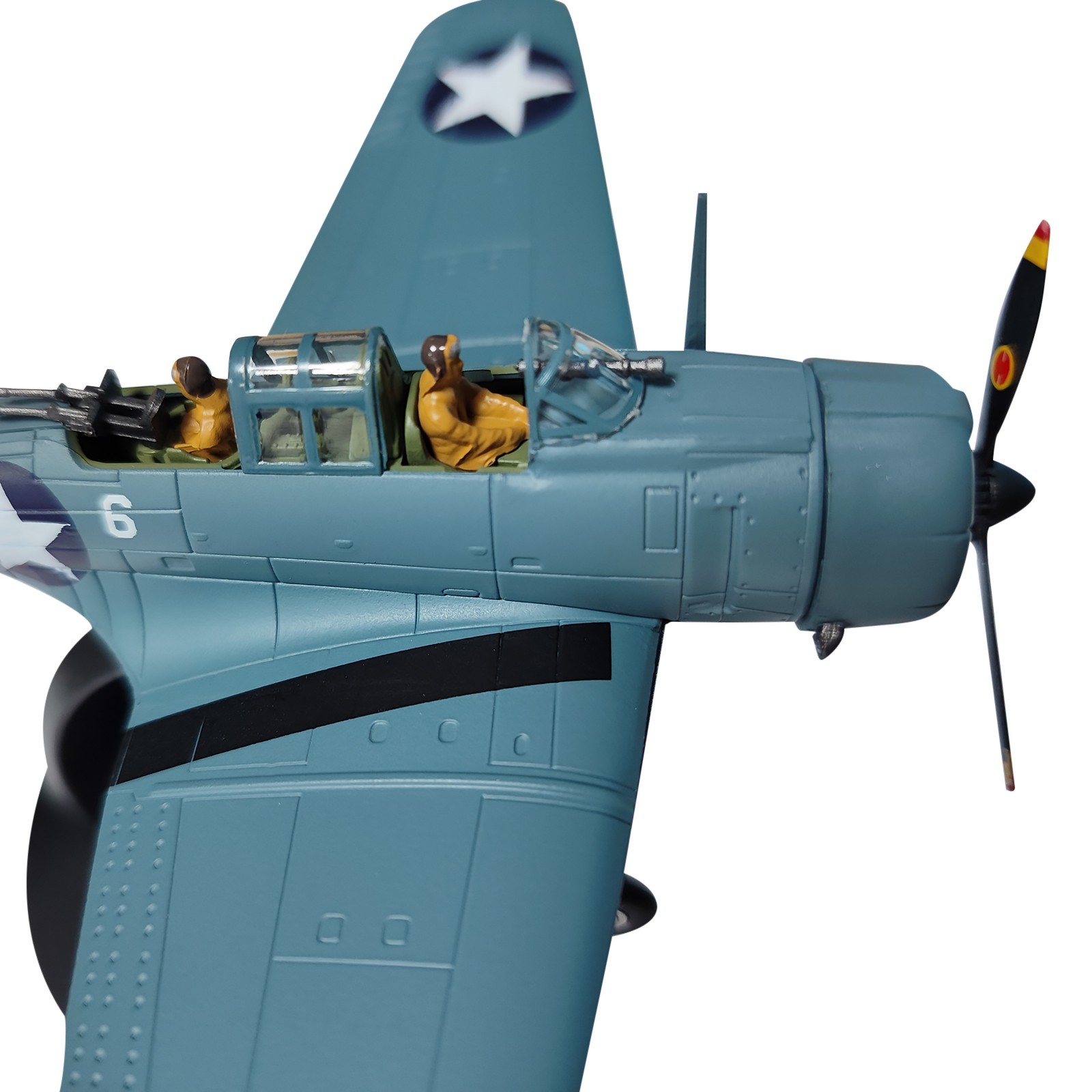 WWII 1:72 SBD Dauntless Dive Bomber Model Alloy Aircraft Collection/Deco Gifts