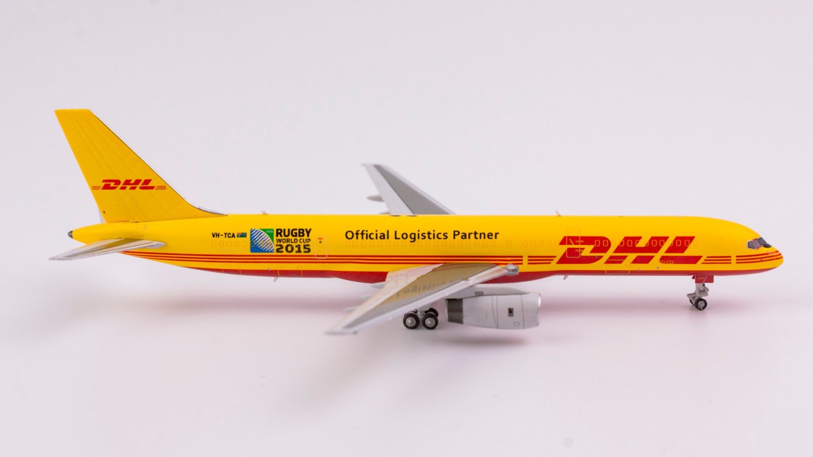 NG Models 1:400 Tasman Cargo Airlines (DHL) B757-200F “Rugby World Cup” VH-TCA