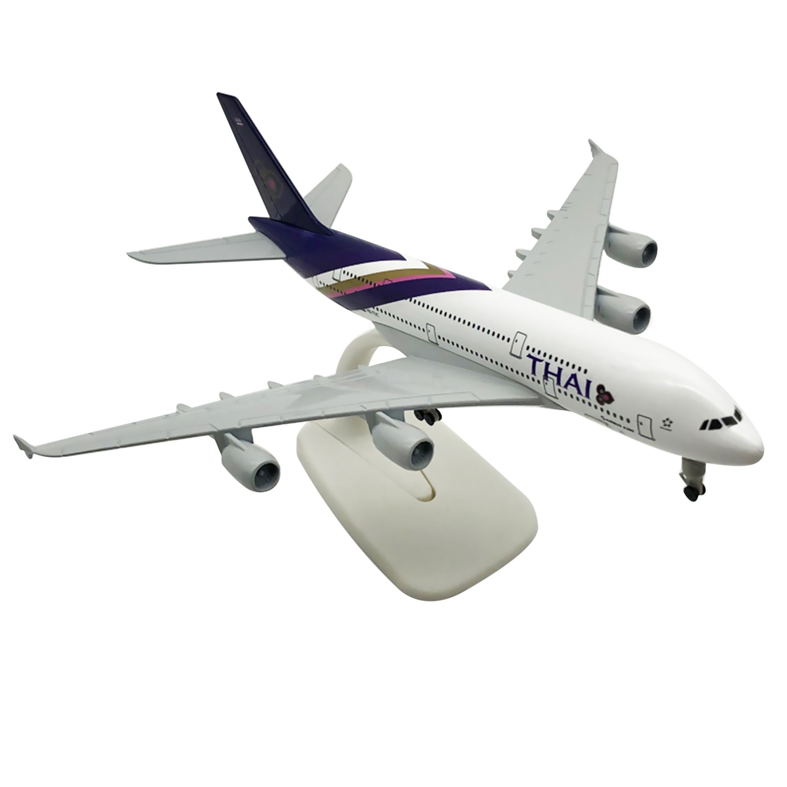 1/400 Scale 20cm Aircraft Thai Airways A380 Alloy Plane Model,Plane Souvenir
