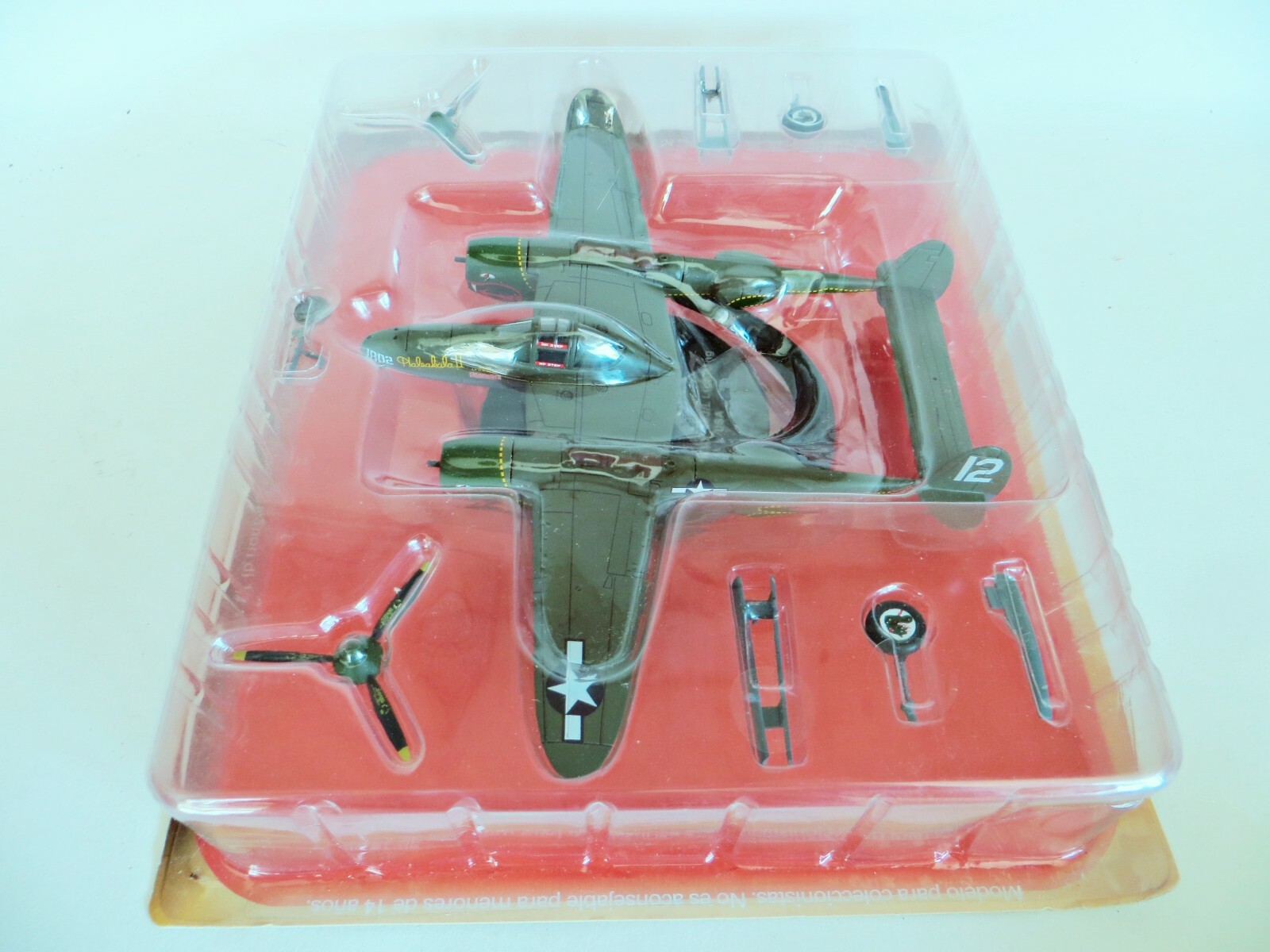 ALTAYA/IXO ‘LOCKHEED P-38 J/L LIGHTNING USAF WWII FIGHTER PLANE’ 1:72. MIB/BOXED