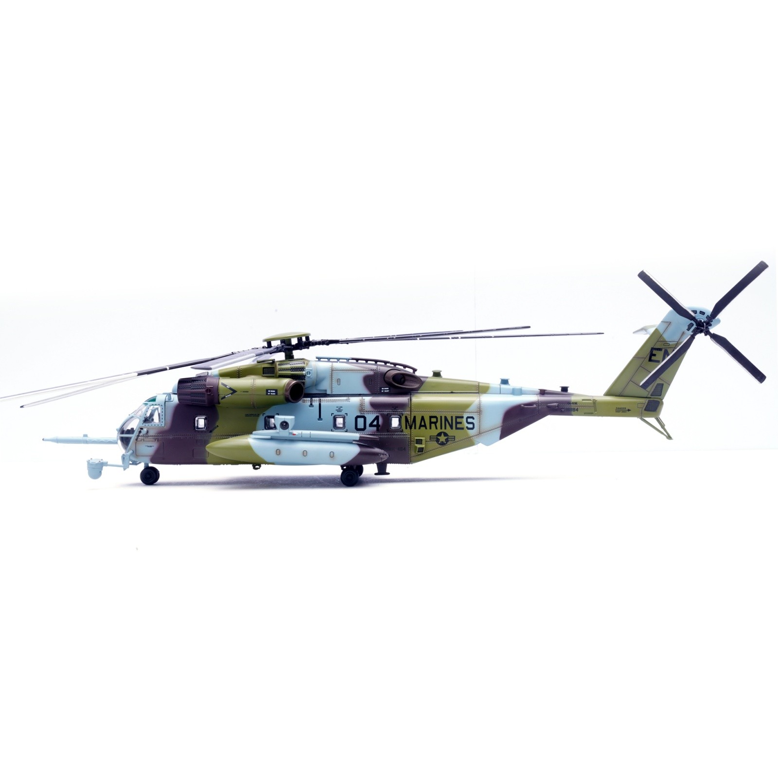 Diecast Alloy 1/72 United States Navy For Sikorsky CH-53E Super Stallion Black