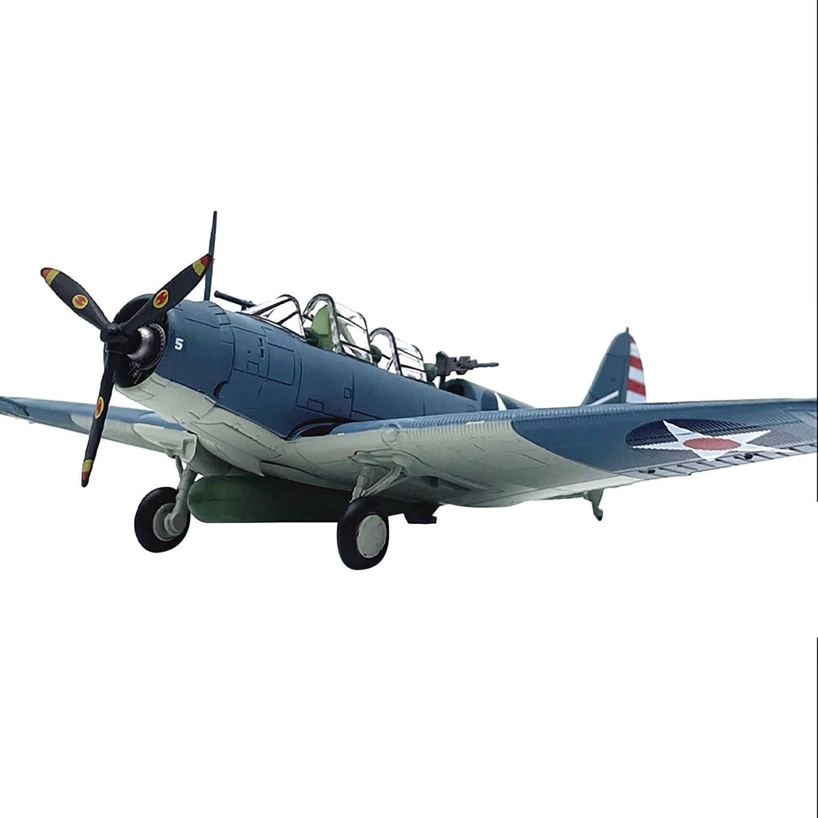1:72 Scale American TBD Torpedo Bomber Alloy Aircraft Model Plane Static Display