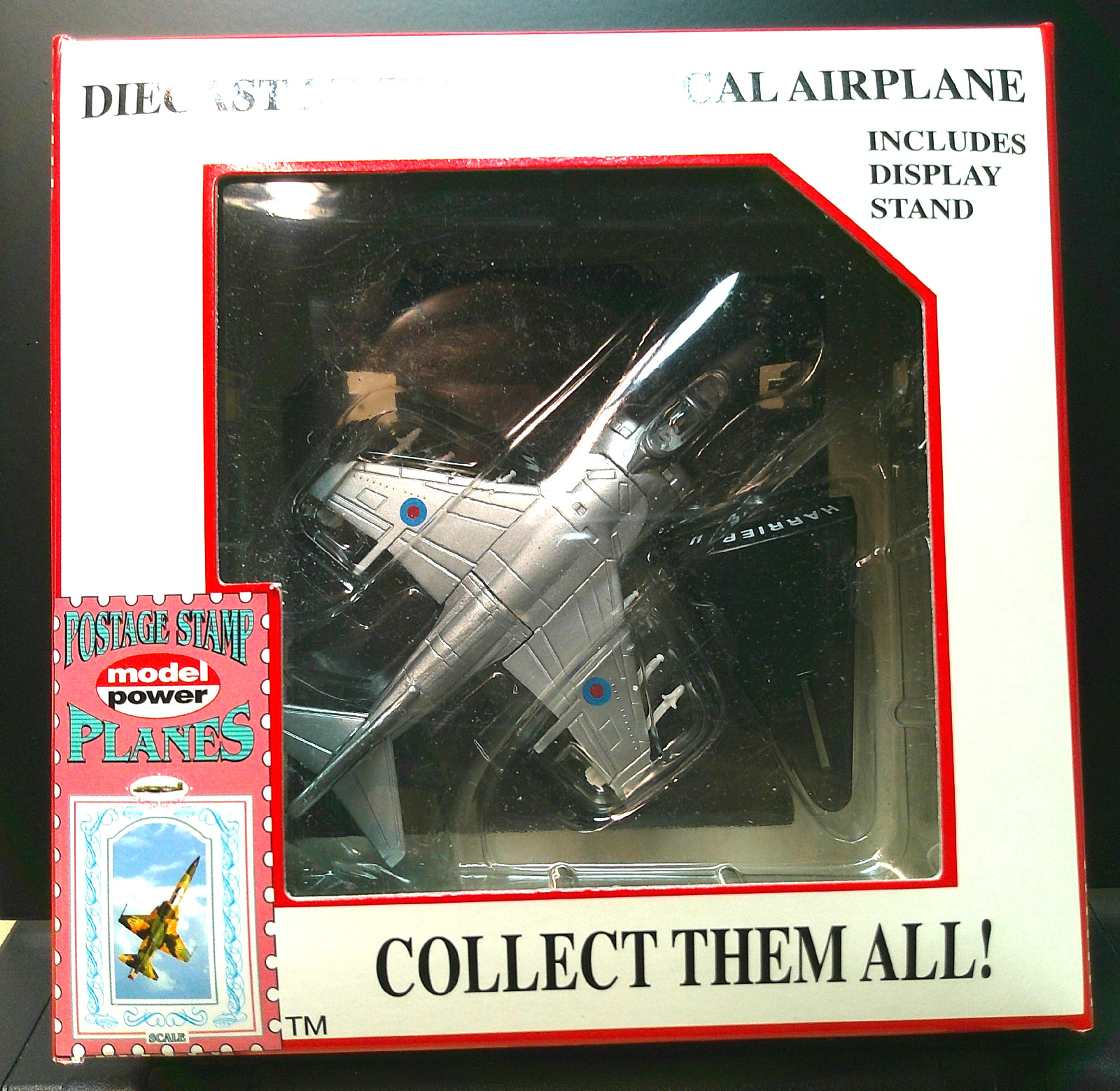 Model Power Postage Stamp Planes Series A 5337 McDonald Douglas AV-8B Harrier II