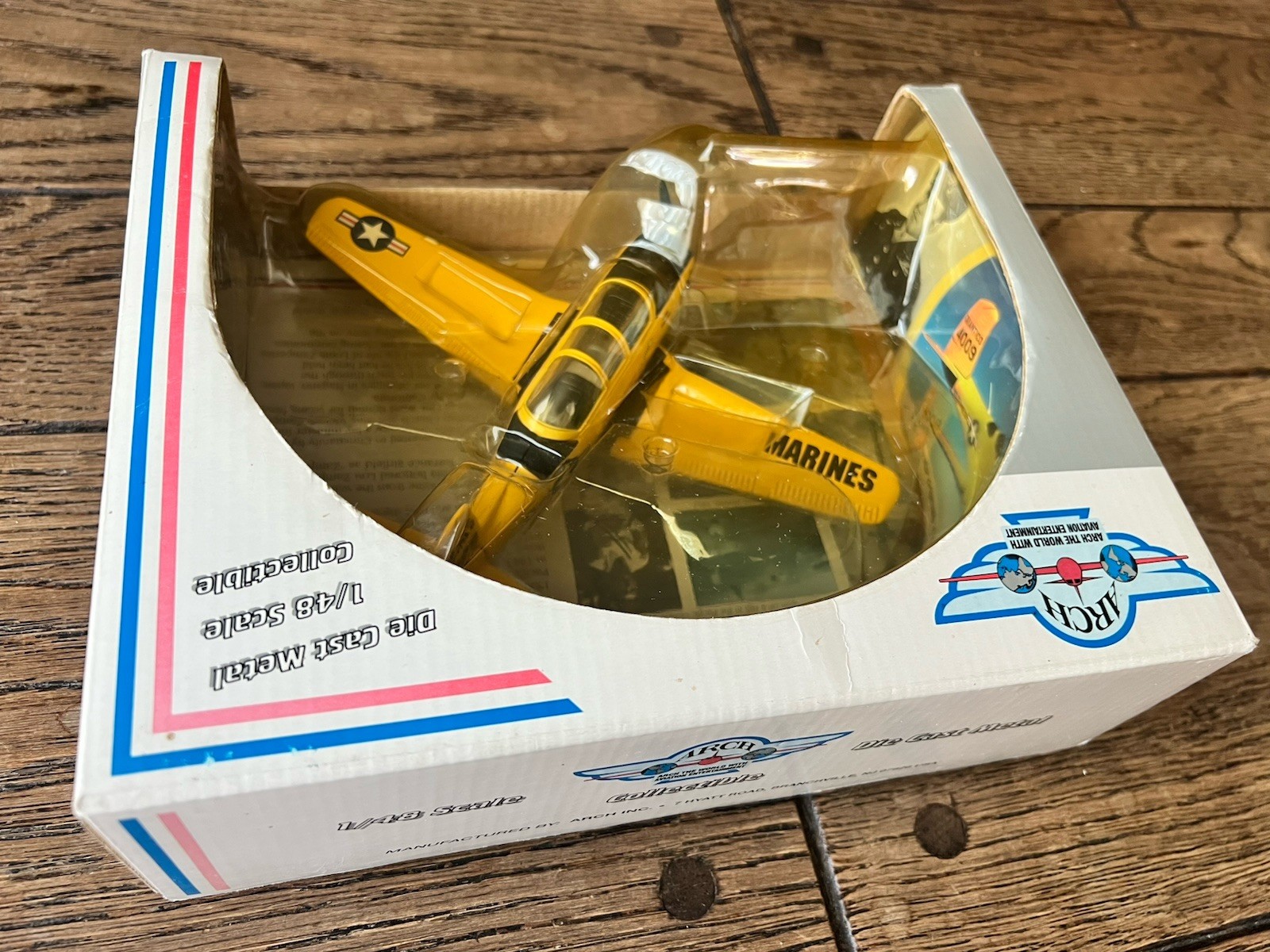 Arch Inc. Louis Zamperini N Pierson 1/48 Scale Diecast Plane