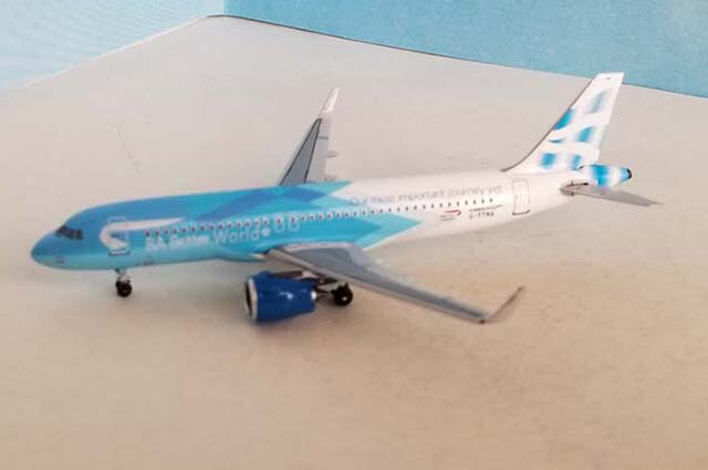 ARD42106 AeroClassics A320 1/400 Model G-TTNA British Airways