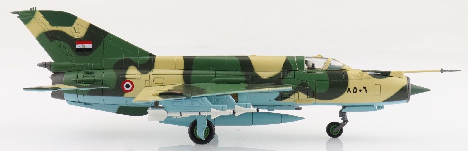 Hobby Master 1/72 MIG-21MF Nile Valley late scheme Egyptian Air Force HA0178
