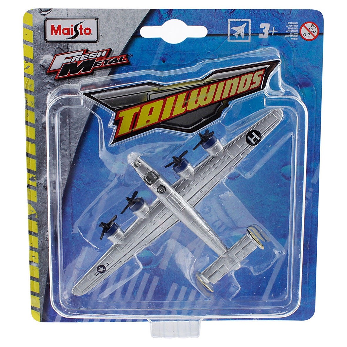 Maisto Tailwinds Diecast Fresh Metal B-24 Liberator Military Fighter Plane New