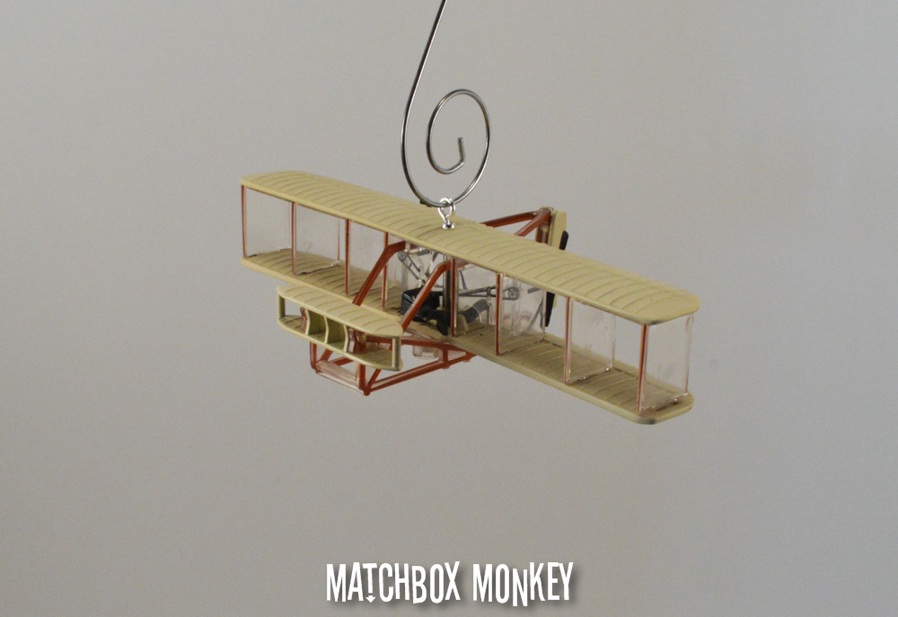 Wright Brothers Flyer Kitty Hawk Custom Christmas Ornament Model Bros Aircraft