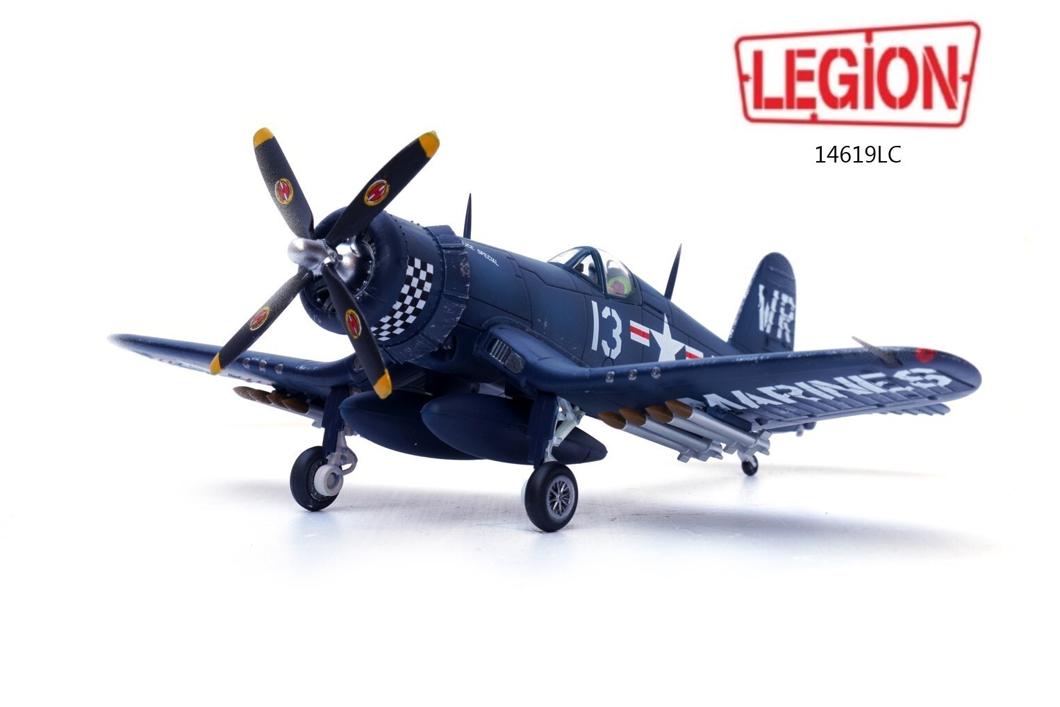 Legion Models 14619LC – 1:72 F4U-4 Corsair BuNO 97208 WR13 of VMF-312 USS Bataan