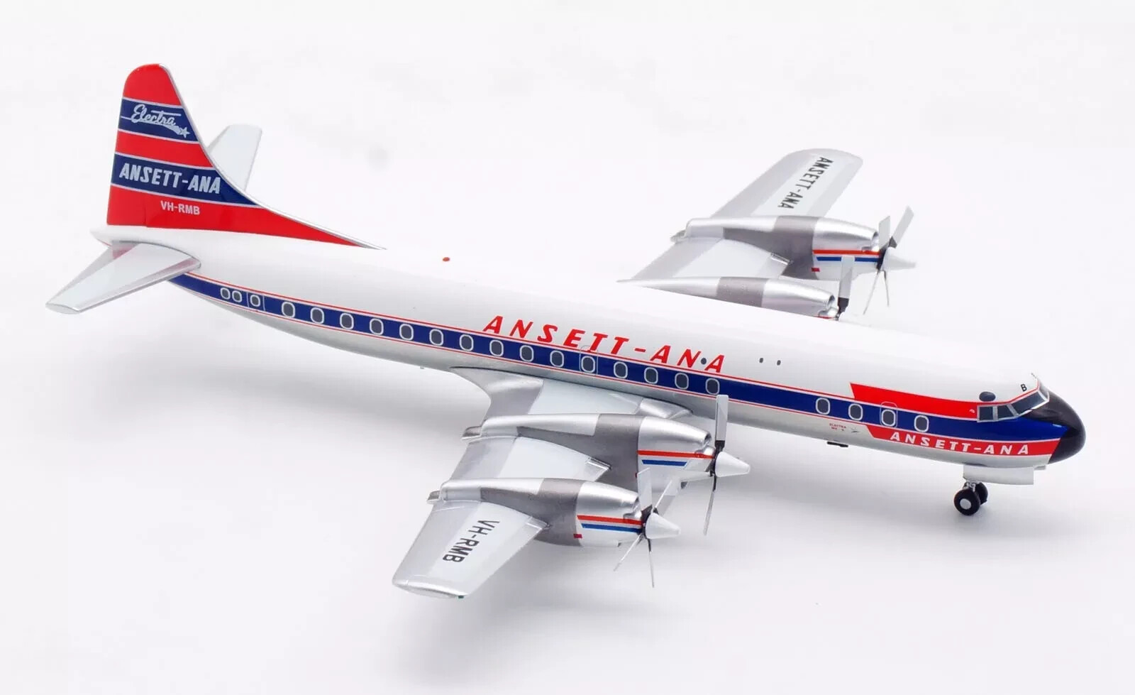 InFlight 200 1:200 Ansett – ANA Lockheed L-188A Electra VH-RMB Diecast Model