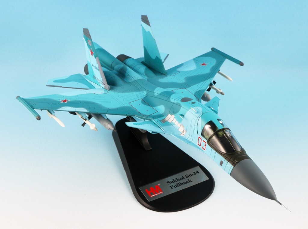 Hobby Master Sukhoi Su-34 Fullback Russian Air Force Red 03, Syria, 1/72, HA6301