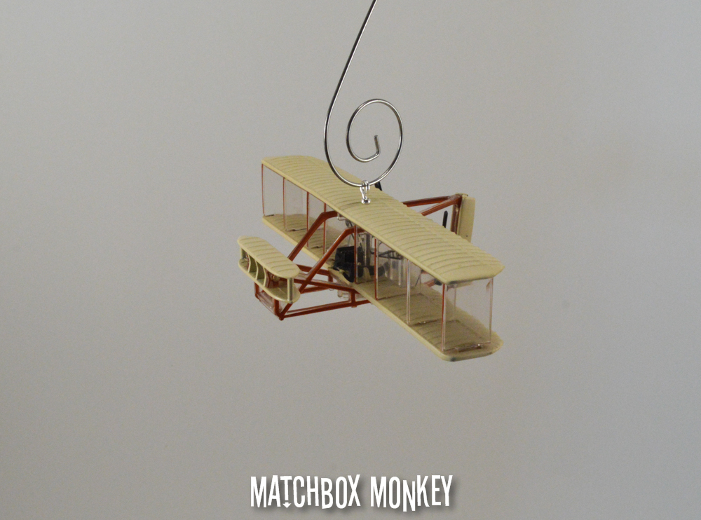 Wright Brothers Flyer Kitty Hawk Custom Christmas Ornament Model Bros Aircraft