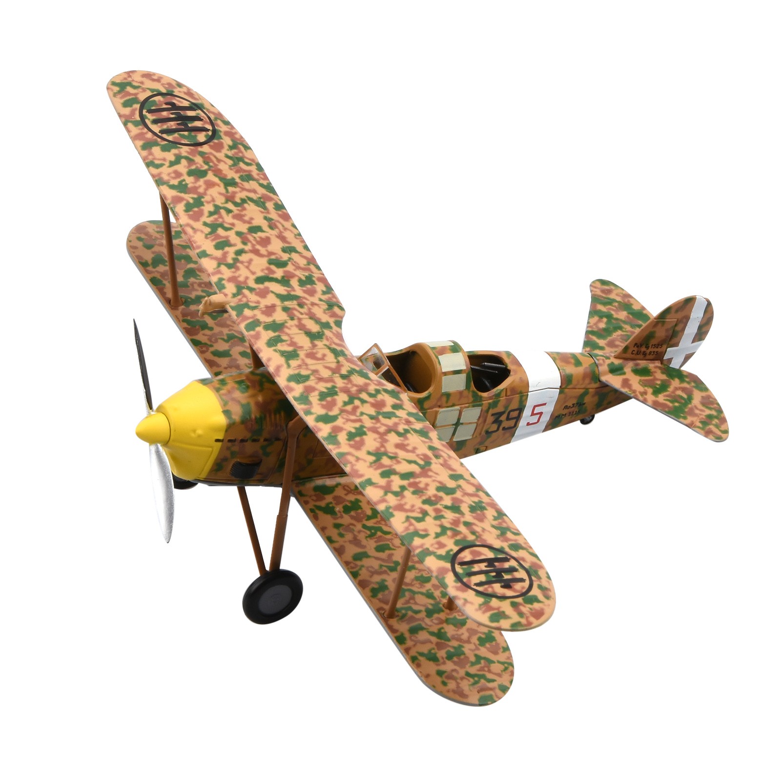 WWII Italian Air Force For IMAM Ro.37 1:72 Scale Metal Model Aircraft With Base