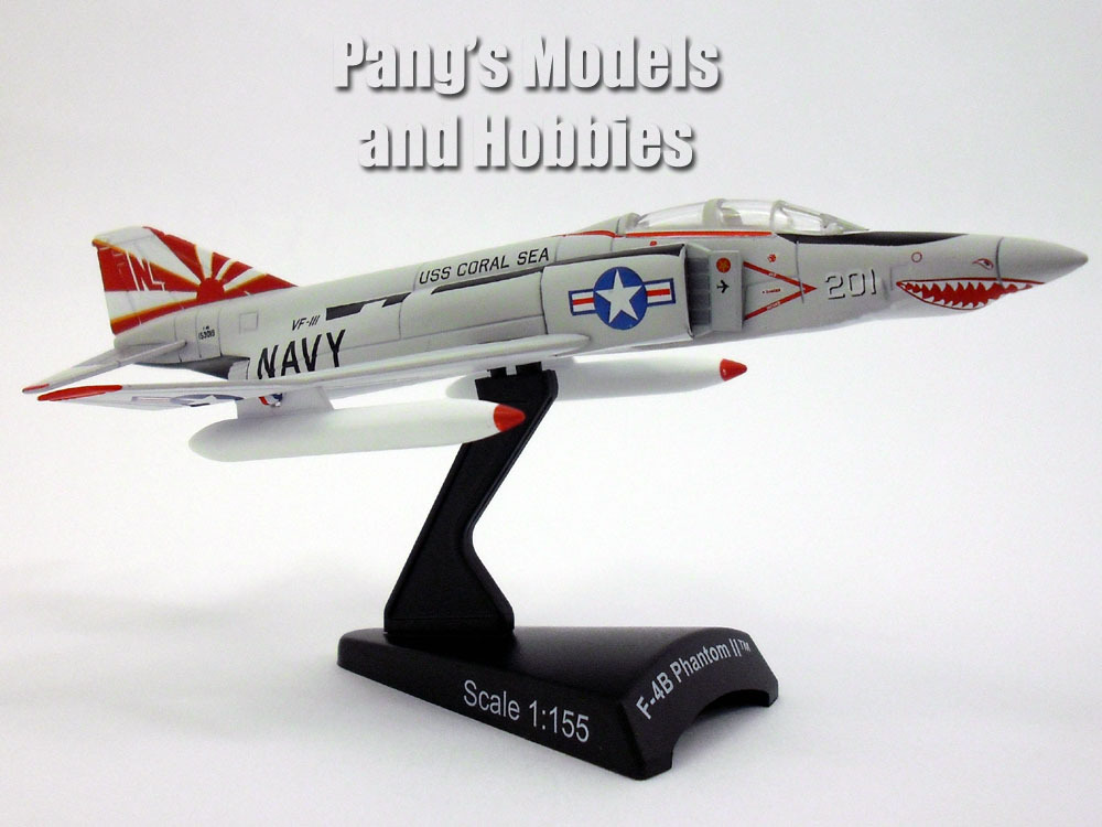 F-4 (F-4B) Phantom II – Sundowners – USS Coral Sea -1/155 Scale Diecast Model