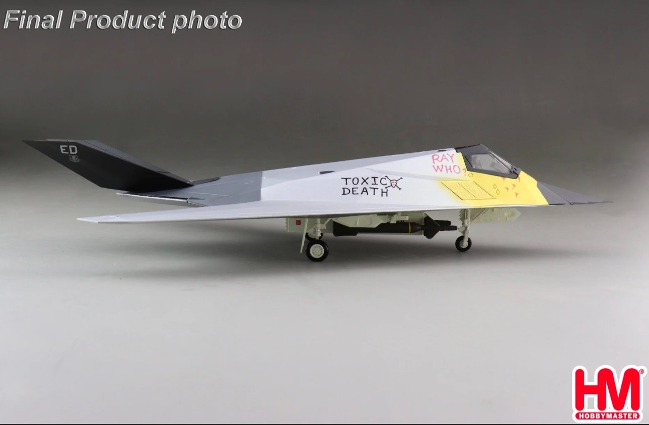 Hobby Master 1:72 HA5810 Lockheed F-117A Nighthawk Toxic Death, USAF, 1991