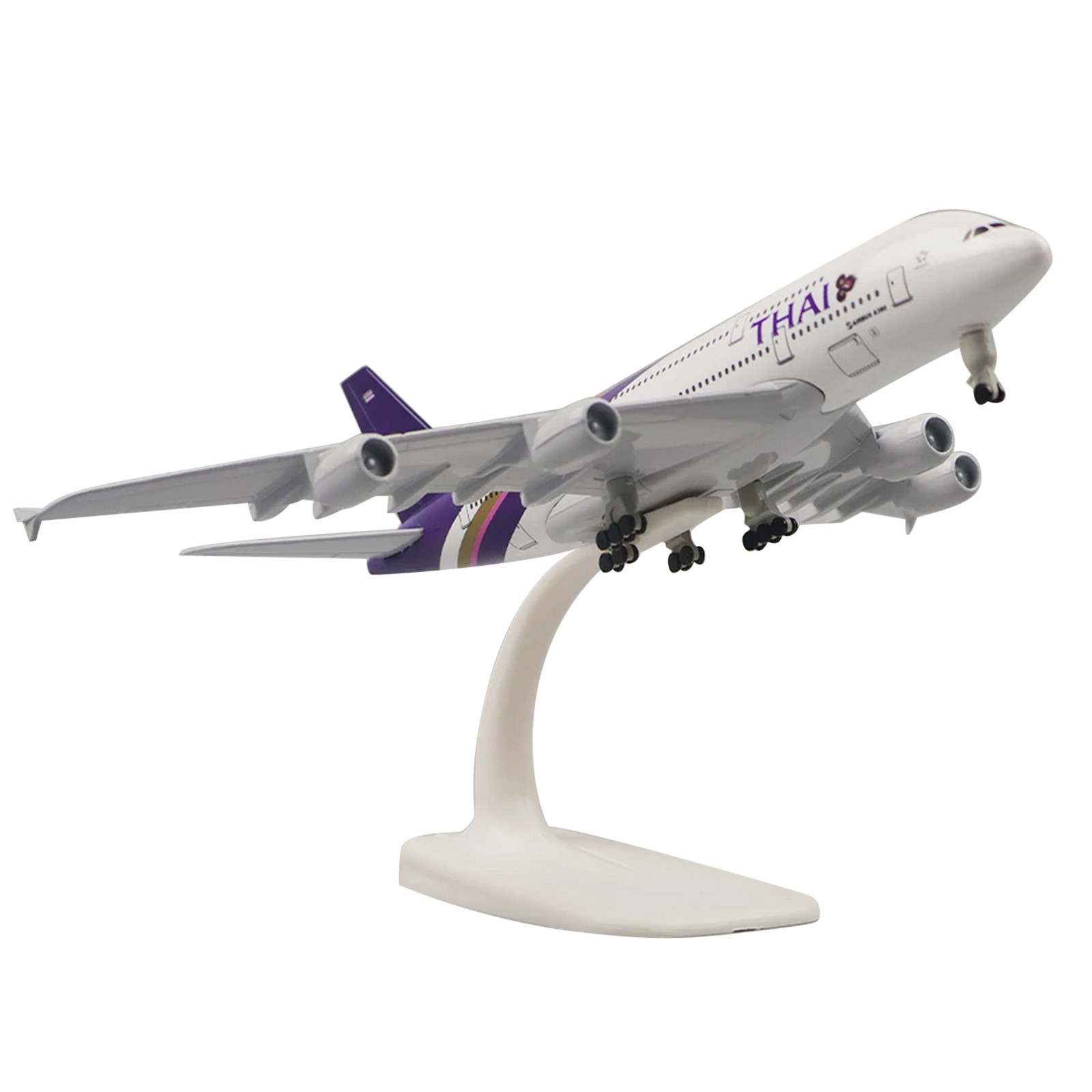 1/400 Scale 20cm Aircraft Thai Airways A380 Alloy Plane Model,Plane Souvenir
