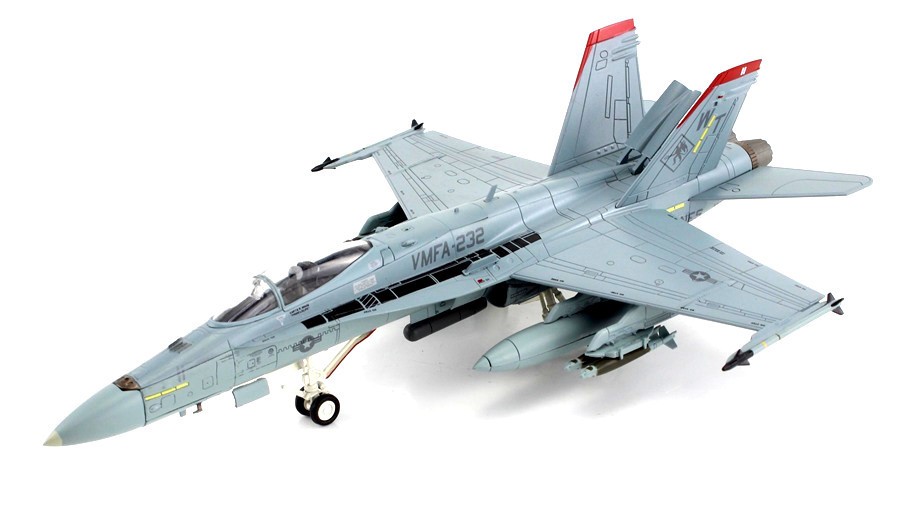 Hobby Master 1:72 USMC Boeing F/A-18C Hornet Strike Fighter – VMFA-232, HA3588