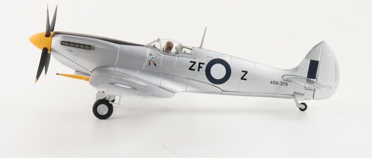 SUPERMARINE SPITFIRE Mk. VIII -549 SQN, STRAUSS AIRSTRIP 1944- 1:48 HOBBY MASTER