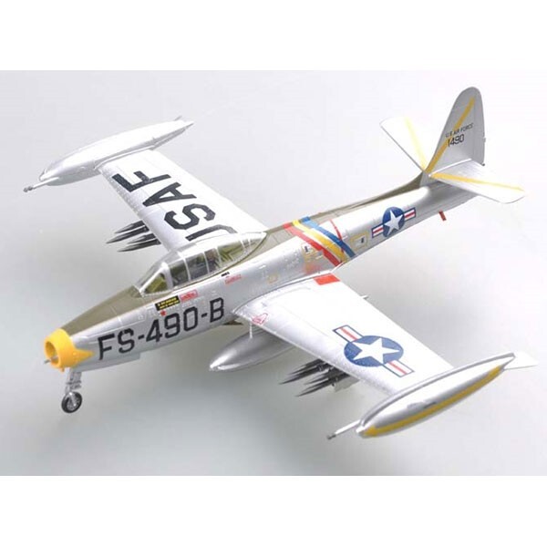 1/72 Easy Model 37105 F-84E (51-490), 523 FES, Lt. Col. William Bertram, 1951