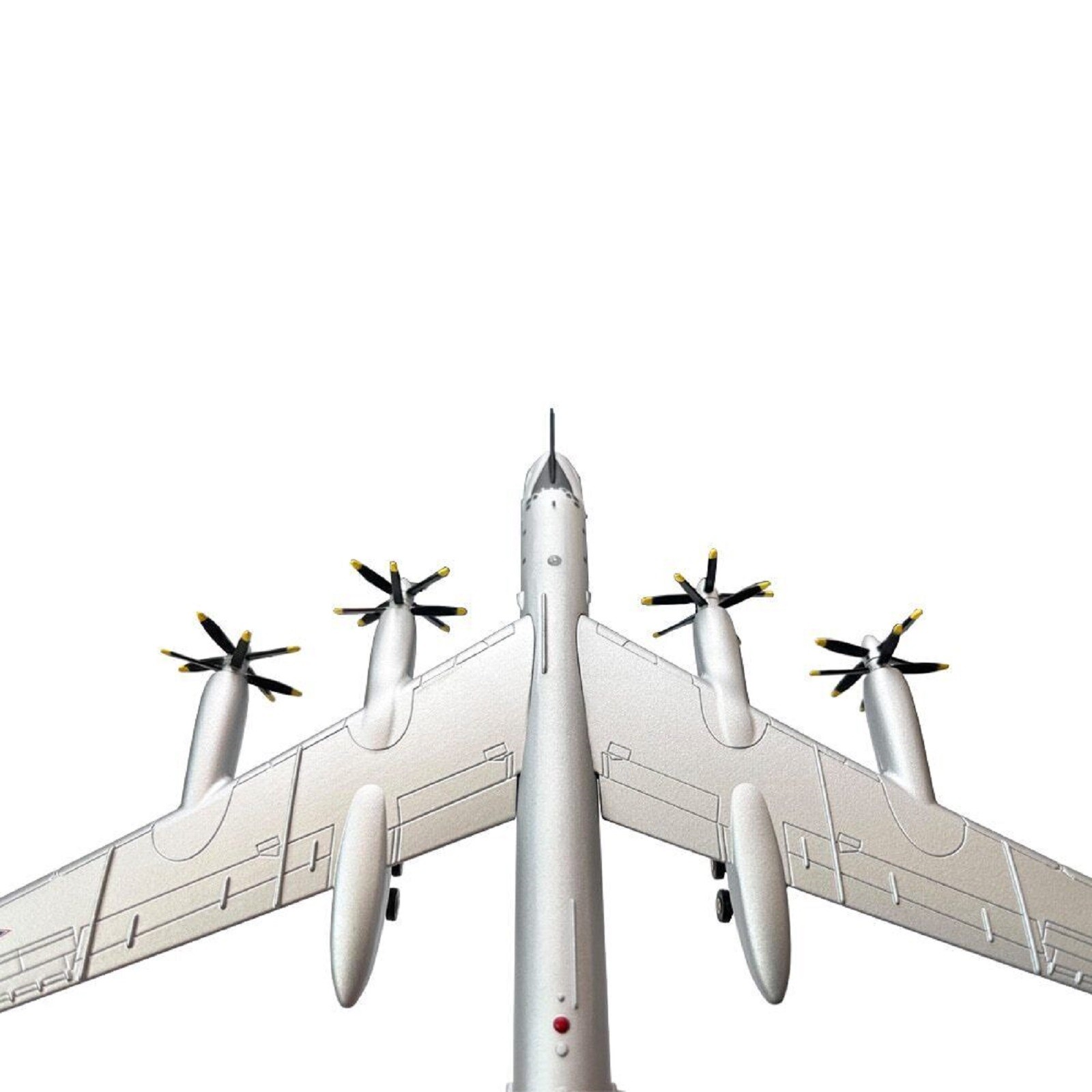 1/200 Scale Tupolev Tu-95 Strategic Bomber Airplane Aircraft Model Collection F